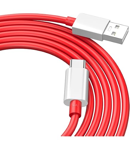 OnePlus superVOOC cable USB-A to USB-C 10A (1,5m) - Red