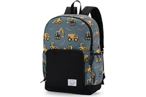 VASCHY Kids Backpack, Lightweight School Bag Water Resistant Toddler Backpack