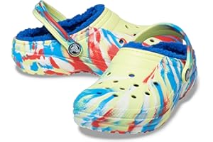 Crocs Classic Lined Tie-Dye Clog K ClogUnisex - Bambini e Ragazzi