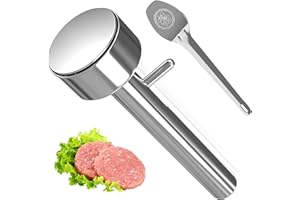 TINA.WIN Falafel Form With FleischbäLlchen-Schaufel.Edelstahl FleischbäLlchen Former，Frikadellenformer FüR Leckeren Falafel BäLlchen, FleischbäLlchen Und KüChenhelfe 4cm,Da SpüLmaschinen Gecignet