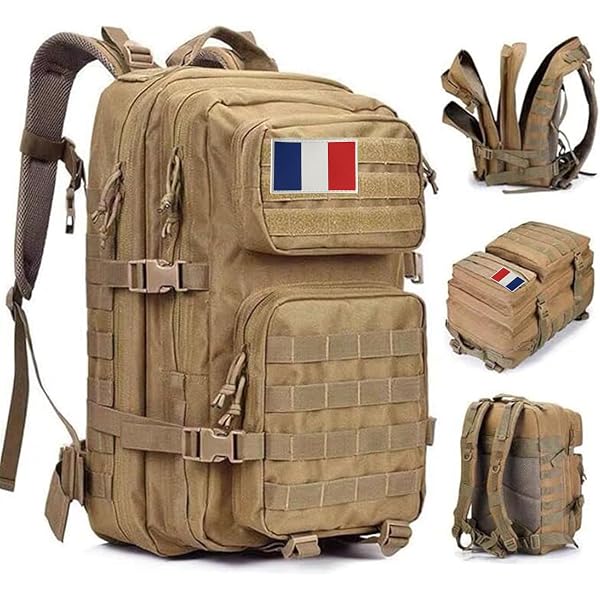 Sac à dos ARES 35L Duty noir Molle