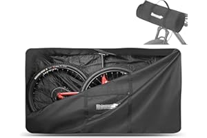 SUNTTELF Bolsa de viaje plegable para bicicleta de 29 pulgadas, para bicicletas de 29, 27.5 pulgadas, 700C o menos, funda de transporte de bicicleta