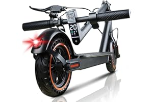 QnQ Trottinettes Électriques Adulte, 2025 Trottinette Pliable 8,5", Moteur 500W/25KM/H Autonomie 30KM, Pneus Nid d'abeille Increvables, Contrôle Via APP et Affichage LED,Batterie 36V 7.8Ah, Max 120kg