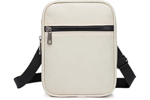 ANPTER Borse a Spalla da Uomo Borsa a Tracolla Unisex Casuale Borsa a Spalla da Grande Capacità Borse Messenger Shoulder Crossbody Bag Marsupio Zaino