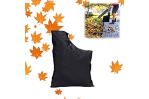 CUVZORA 1 Pièces Sac Aspirateur Universel pour Souffleur de Feuilles, Sac Souffleur de Feuilles, Durable et Grande Capacité, Facile à Installer et à Nettoyer, Idéal pour Jardin, Parc, Espaces Verts