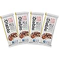 Diablo Milk Chocolate with Hazelnuts | Sweetened with Stevia | No Added Sugar | Gluten Free | Chocolate Hamper Available - Perfect for Gifting | 75g (Pack of 4)
