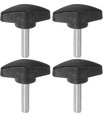 BUUV 5/10 Pezzi M6x20/30mm 0.25x2 Pollici Vite Ad Alette Bullone