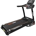 AGARO Mars Motorized Foldable Treadmill, AC Power 4HP (6HP Peak), Max User Weight 140Kg, Max Speed 18Km/Hr, 15 Level of Auto Inclination, Free Online Assistance for Installation,Black