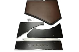 KRAM-TRUCK Estantería RTV para Camión, Compatible con Scania R 2009-2016, Marrón Oscuro, Cuero Sintético para para Vehículos De 10 mm, Madera, Mesa, Certificado De Higiene