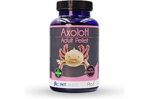 NT Labs Pro-f Axolotl Adult Pellet, Feed For Newts or African Clawed Frogs, Amphibian Food, Fast Sinking Pellet, Highly Palatable Axolotl Food (165g)