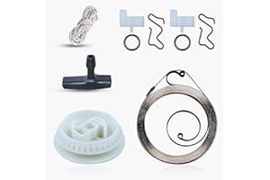 Haishine Juego de cuerda de agarre de polea de resorte de arranque de retroceso para STIHL MS180 MS170 MS210 MS230 021 023 025 017 018 motosierras