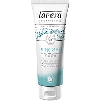 Lavera Fußcreme Mit Bio-Macadamia & Heilerde, 75 Ml – Schnell Einziehend, Ohne Silikone & Paraffine – Naturkosmetik