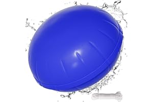 PRIKSIA 120 x 120 cm Winter Pool Cushion, Round Air Cushion for Pool Cover, Pool Winter Cushion with Safety Valve, Pool Accessories Winter Medium for Canopy, Pool Cushion for Winter Tarpaulins