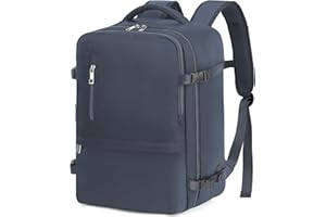 VMIKIV Ryanair Hand Luggage 40 x 20 x 25 Backpack, Hand Luggage, Airplane, Travel Backpack, Small Hand Luggage Bag, Carry On Luggage Travel Backpack Travel Bag with Separate Compartment for Wet