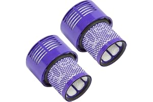SPARES2GO Washable Filter Unit for Dyson V10 SV12 Cyclone Animal Absolute Total Clean Vacuum Cleaner (Pack of 2)