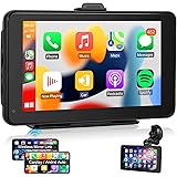 CarPlay Inalámbrico Android Auto Mirror Link 7 Pulgadas Pantalla Táctil Radio Coche Monitor CarPlay Pantalla Bluetooth Portát