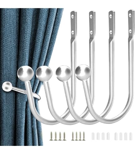 HSTYAIG 2 Pack Curtain Tiebacks, Decorative Curtain