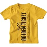 Willy Wonkas Golden Ticket T Shirt Kids Fancy Dress World | Desertcart Fiji