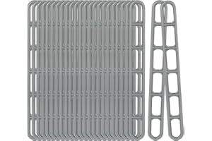 BAVOOTY Elemento Tensor de Plástico, 25 Unidades de Elementos Tensores para Toldos Extra Fuertes, Tensor de Goma, Tensor de Goma, Correas Tensoras para Tiendas de Campaña, Tensor de Cuerda,Toldos