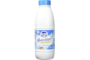 Lactel Lait Matin Léger Demi Écrémé 1 L