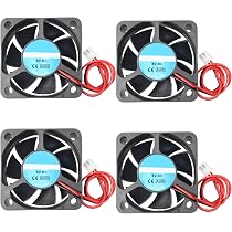 4er Set 5020 Lüfter 24V DC – 50x50x20 Mm, Geräuscharm, Für 3D-Drucker & PC