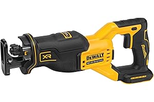 Dewalt DCS382N akumulatorowa piła szablasta 18 V XR (silnik bezszczotkowy, bardzo kompaktowa, maks. wydajność cięcia 300 mm, wysoka prędkość cięcia, z oświetleniem LED, dostawa bez akumulatora i