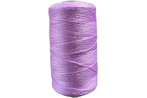 NOVATO Strong Polyester Sewing Thread 20+ Colours Multipurpose 1000 Meter per Reel (Lilac)