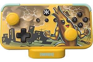 CRKD NEO S - Wireless Collectible Controller for Nintendo Switch OLED, Mobile, PC, Smart TV, Steam Deck OLED, Legion Go, Rog Ally Gaming (Peely Fortnite Edition with Charging Dock)