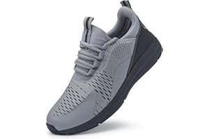 Mesing Sportschuhe Turnschuhe Leichte Atmungsaktiv Hallenschuhe Laufschuhe rutschfeste Mesh Fitness Sneaker für Herren Damen