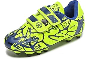 MITUDIDI Scarpe Calcio Ragazzo Ragazza Professionale Teenager Scarpe da Calcetto Scarpe da Allenamento 28-37 EU