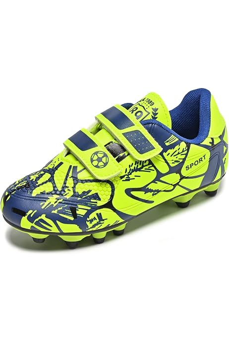 Chaussures De Foot Enfant - Crampons FG - Tige Souple - Confort Et Adhérence