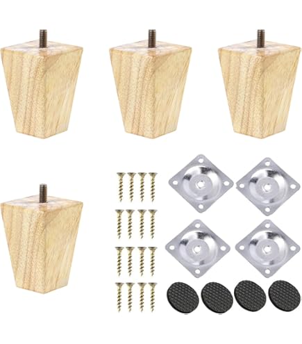 Oude Meubelpootjes Karwei Houten Meubelpoten, Stuks 30 Cm