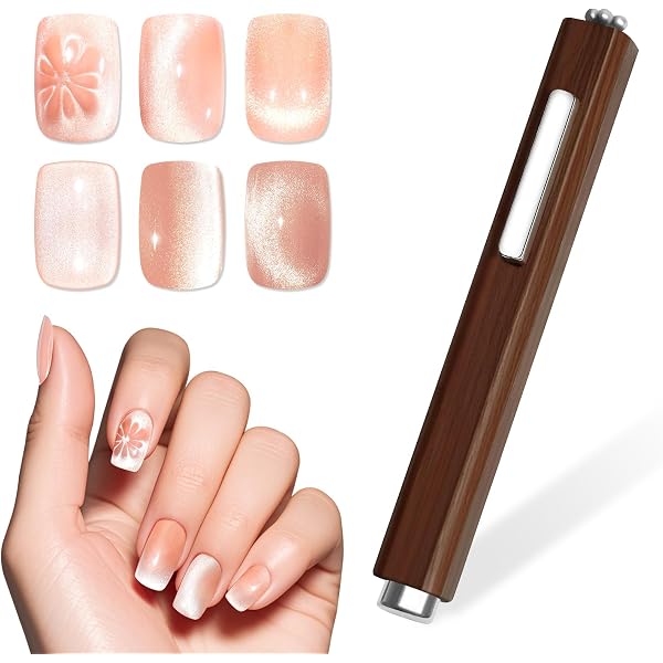 2 Magnetstäbe Für Nageldesign – Katzenaugen-Effekt Für 3D-Nagelkunst