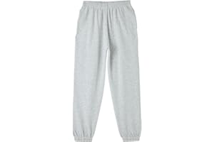 TERRANOVA - Pantaloni Tuta da Donna Tinta Unita in Cotone Leggero. Vita Alta con fascione Elastico. Tasche Laterali. Polsino con Elastico. vestibilità Morbida.