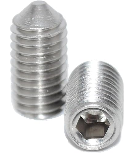 Perni Filettati DIN 914 In Acciaio Inox - Consegna Veloce - Foto 3