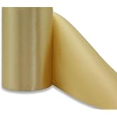YUNSHANGHE 1 Roll Satin Ribbon 9.5cm x 20m Large Satin Ribbon for Wedding Birthday Decoration Opening Ceremony Chair Bows Gif