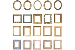 LUVDECO 60 Pcs Vintage Scrapbooking Frames Hollow Out Vintage Embossed Frame Decorative Paper Scrapbook Lace Frames Background Paper for DIY Craft Card Making Collage Album Journal Photo Wall Decoration (A)