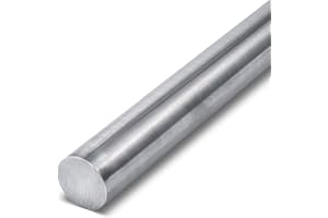 thyssenkrupp Rundstahl Rundprofil Edelstahl Ø 10 mm in 2000 mm Länge | Rundstab V2A gezogen | Werkstoff: 1.4301 | AISI 304