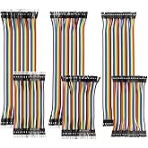 YXPCARS 240pcs Jumper Wires Kit 10cm and 20cm Male to Female, Male to Male, Female to Female Solderless Breadboard Multicolor