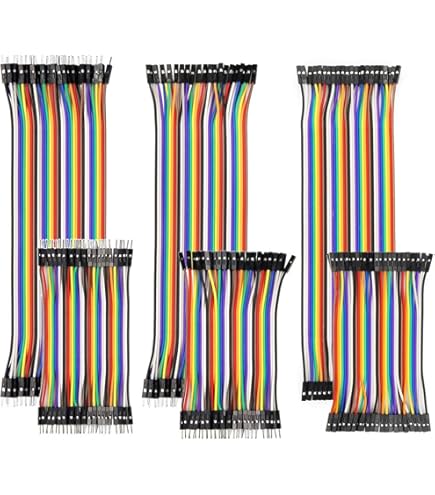 3pcs Jumper Wire Set, Breadboard Jumper Wires 40pin M To F, 40pin M To