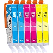 Meagiis Tintenpatronen Set - PGI-580 CLI-581 XXL Für Canon Drucker