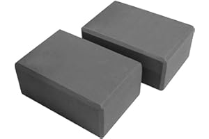 Yoga-Blöcke VLFit | 22 x 12 x 7,6 cm je Yogablock | Yogablöcke für Damen und Herren aus EVA | Klötze für Pilates - - Wählen Sie Ihre Farbe (Set mit 2)