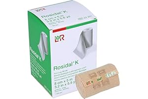 LOHMANN & RAUSCHER Cura Farma Bande De Compression Medicale Rosidal K Lohmann Rauscher-5 M X 8 Cm - 600 g