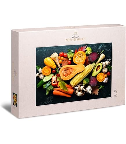 Ulmer Puzzleschmiede - Puzzle Animale Re Delle Alpi Da 1000 Pezzi - Made In Germany - Puzzle Premium Con Stamperia Di Qualità, 68x48 Cm - 2