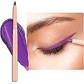 OULAC Matte Eye Pencils, Twist-up Purple Eyeliner, Highly Pigmented and Smooth, Waterproof and Long-Lasting Formula, Vegan an