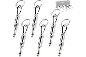 PKCHYE llavero marshall llavero guitarra colgador de llaves Accesorios de Llavero Portátil de Acero Inoxidable, Colgador de Llaves de Amplificador de Guitarra de Montaje en Pared Tipo de Enchufe de Audio