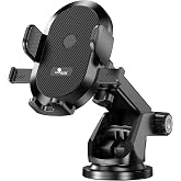 Kratos Grip X2 car Mobile Holder for Dashboard with 360 Degree Rotation Phone Holder in car with Quick Release Button, Strong