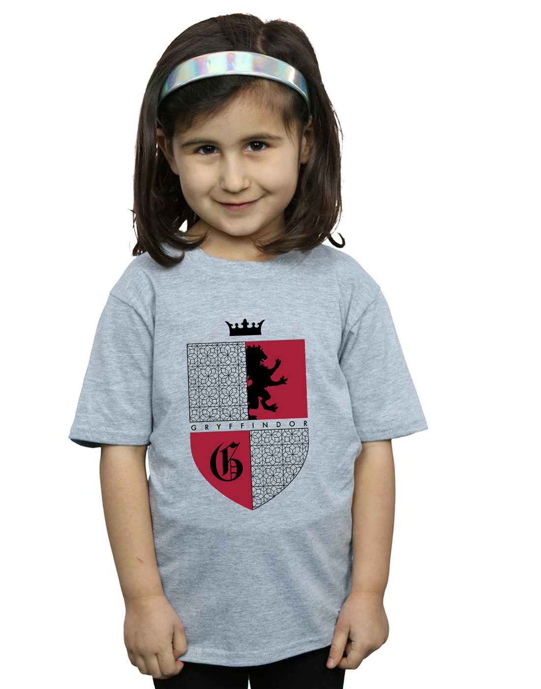 Absolute-Cult-Harry-Potter-Mdchen-Gryffindor-Shield-T-Shirt