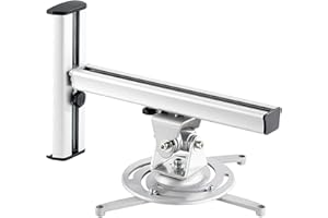 dream audio Beamer Halterung: Universal-Wandhalterung für Beamer und Projektor (Beamer Wandhalterung schwenkbar, Beamer Halterung schwenkbar, Leinwand)