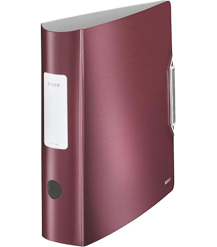 Leitz Qualitäts-Ordner 180° Active WOW, A4, Breit, Abgerundeter